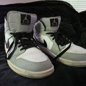 Jordan High-Top Sneakers - Black and White